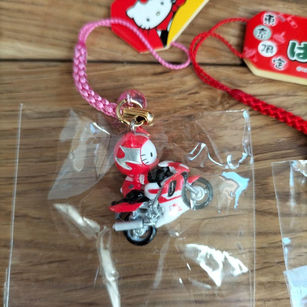 キティ&ミミィ　バイクストラップ　ご当地 キティ&ミミィ バイクストラップ ご当地