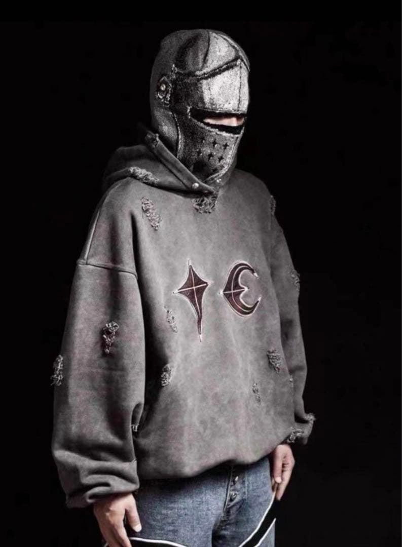 THUG CLUB ロック パーカー