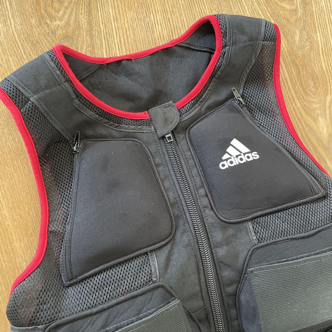 ウェイトベスト アディダス 10kg ブラック adidas 調整可能