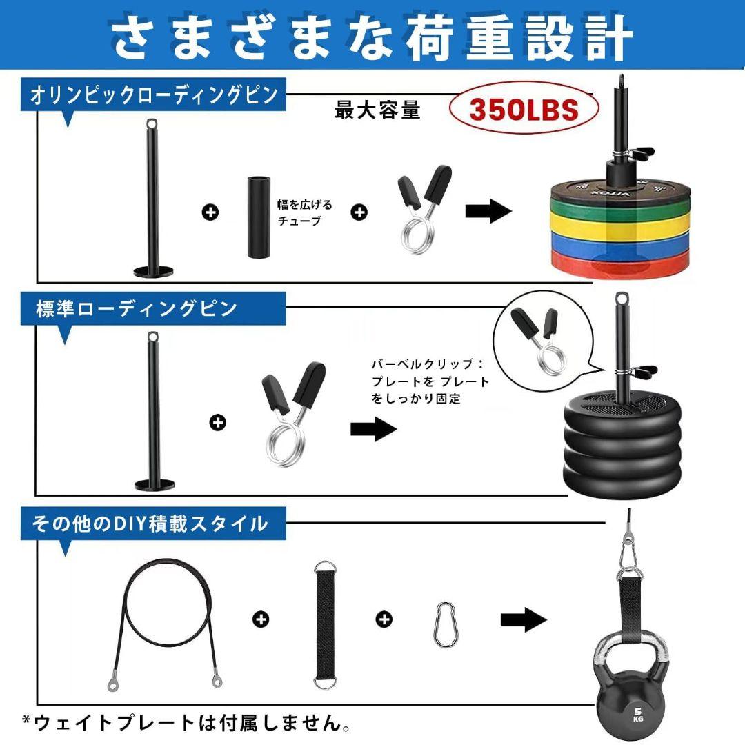 プーリーケーブルラットプルダウンケーブル 前腕手首トレーナー 腕筋トレーニング