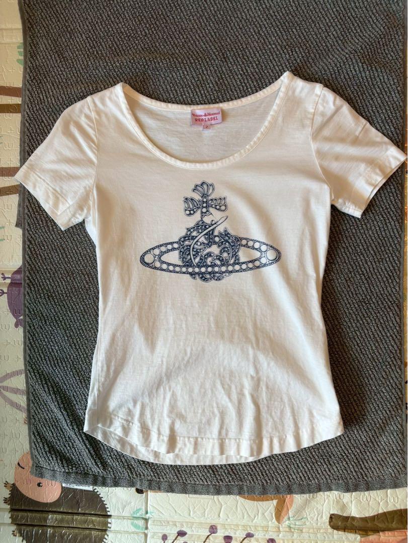 Vivienne Westwood RED LABEL 半袖Tシャツ オーブ 白 - メルカリ