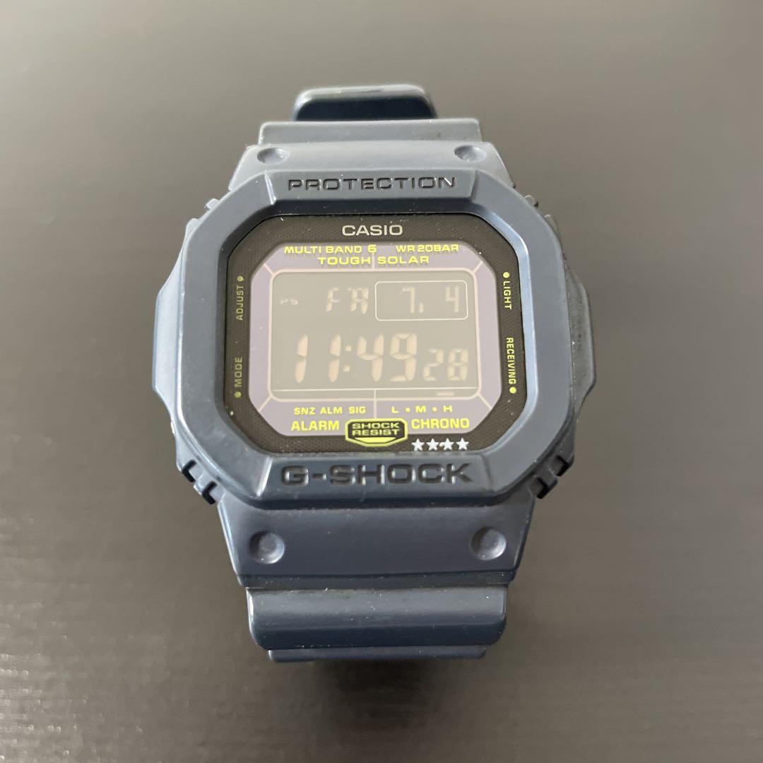 生産終了G-SHOCK GW-M5610NV ネイビー タフソーラー ELライト