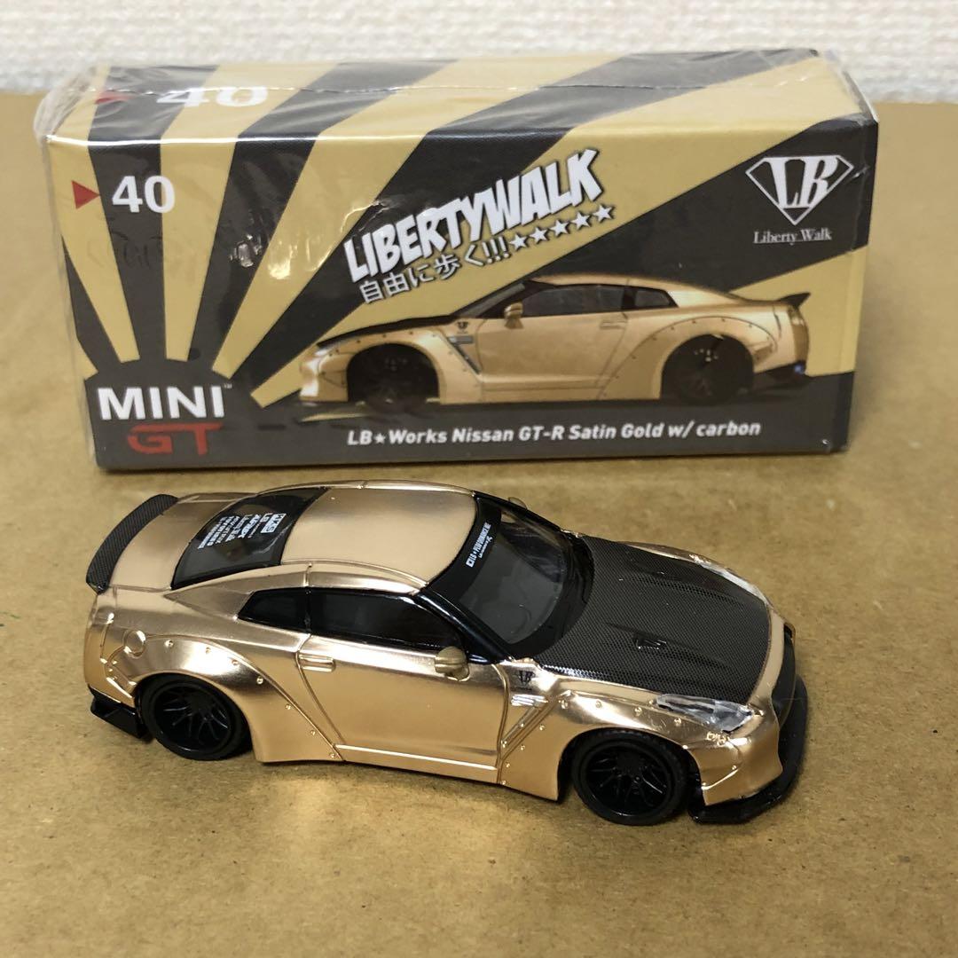 MINI GT GT-R R35 ニスモ GT3 静岡ホビーショー限定 MINI GT ミニGT 日産GT-R R35 サテンゴールド 静岡ホビーショー