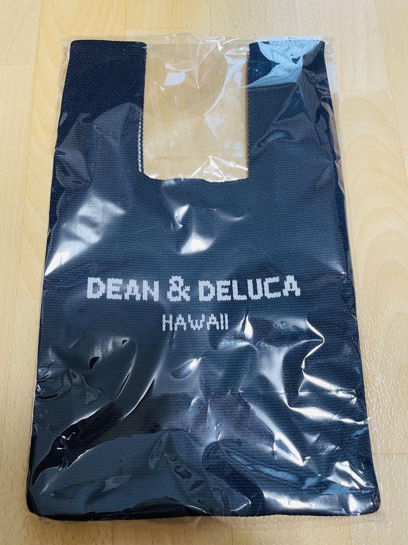 【新品・未開封】DEAN & DELUCA ハワイ限定 ネイビーニットバッグ ☆ディーンデルーカ ハワイ限定 ニットバック - メルカリ