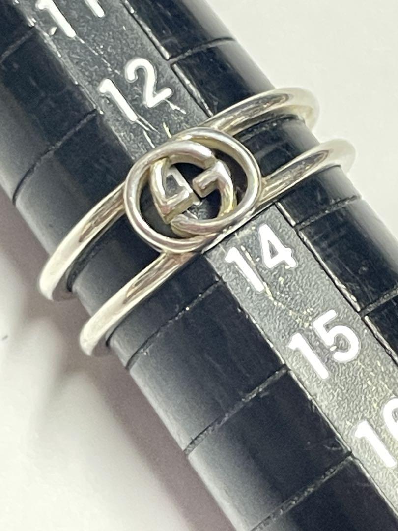 GUCCIグッチ インターロッキングG オープンハンド リング❤︎