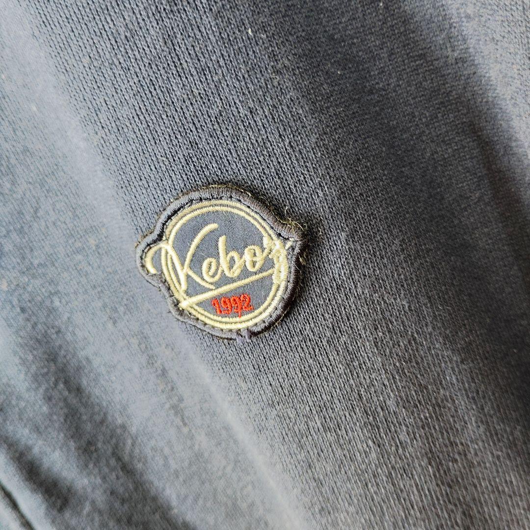 KEBOZ SMALL WAPPEN SWEAT VARSITY JACKET
