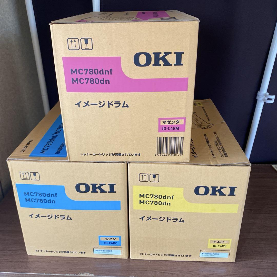 OKI ID-C4RC|M|Y ドラム3本 純正未開封