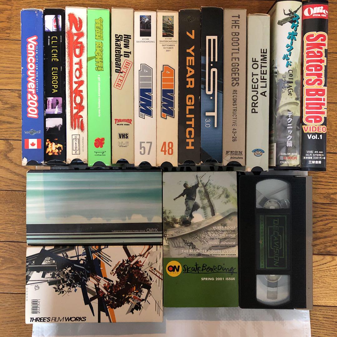 SALE!! スケボー ビデオテープ VHS 当時物 17本セット