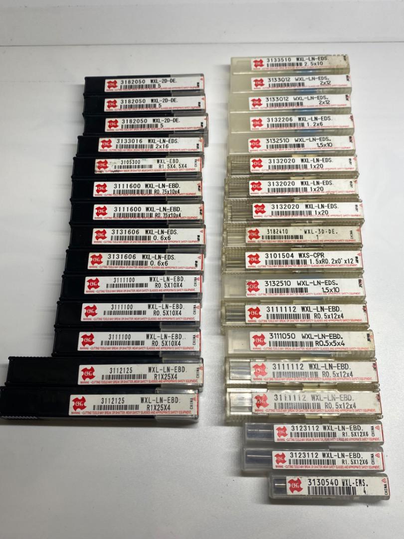 OSG  エンドミル　30セット