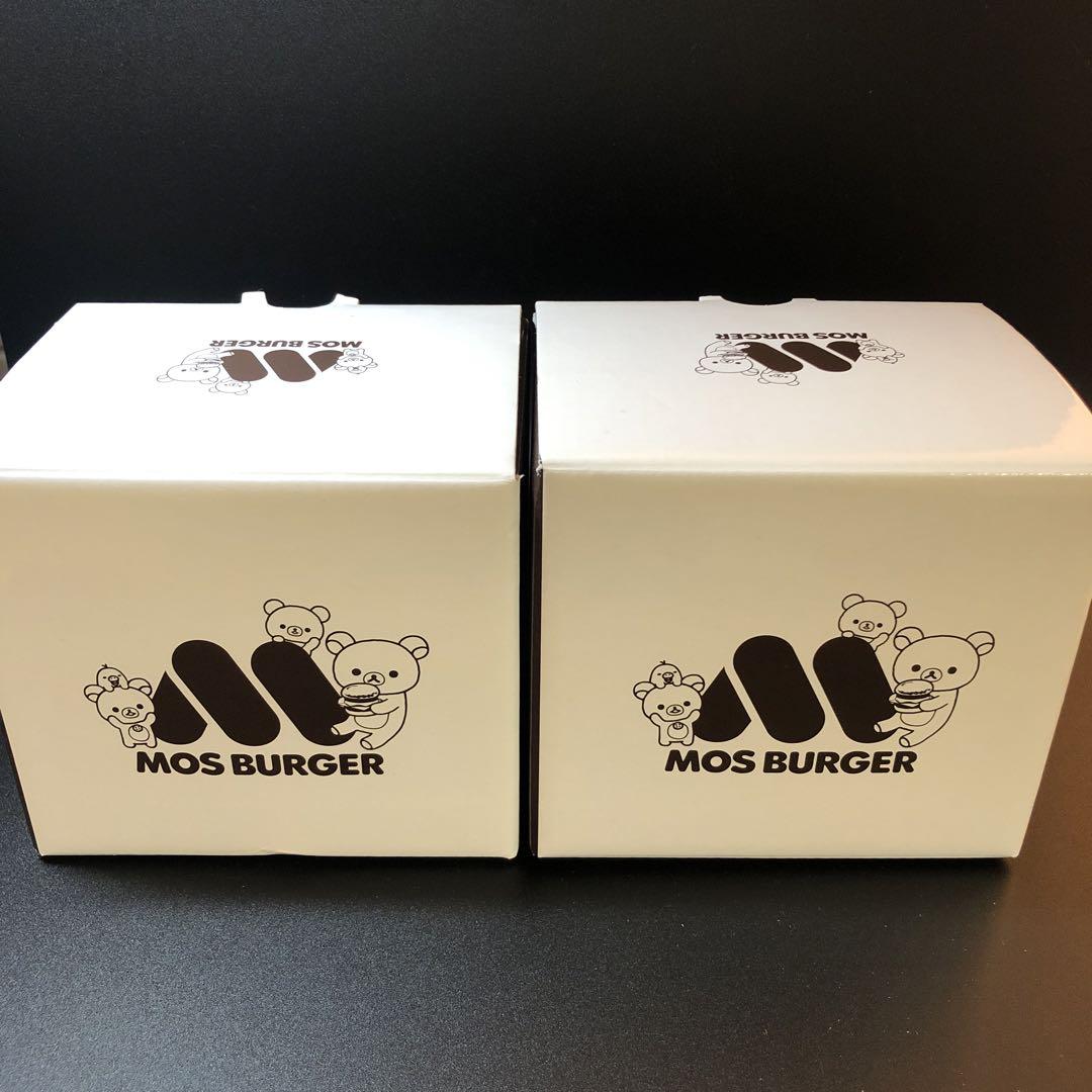 24時間以内発送￼】MOS BURGER リラックマ マグカップ￼ 2セット