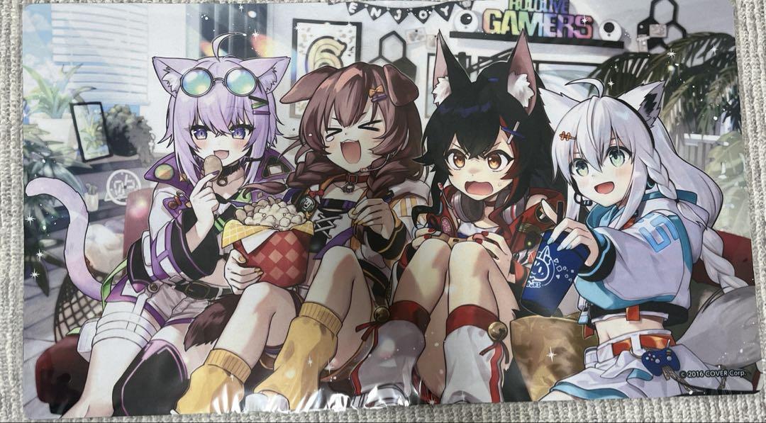 最新のデザイン 6周年記念 ホロライブゲーマーズ ラバーマット メルカリ - サプライ・アクセサリ・グッズ
