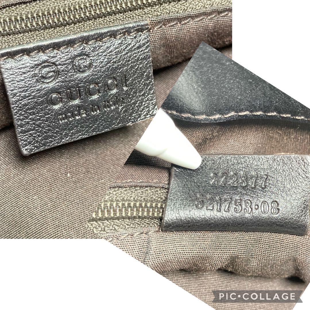 GUCCI グッチ レザー トートバッグ