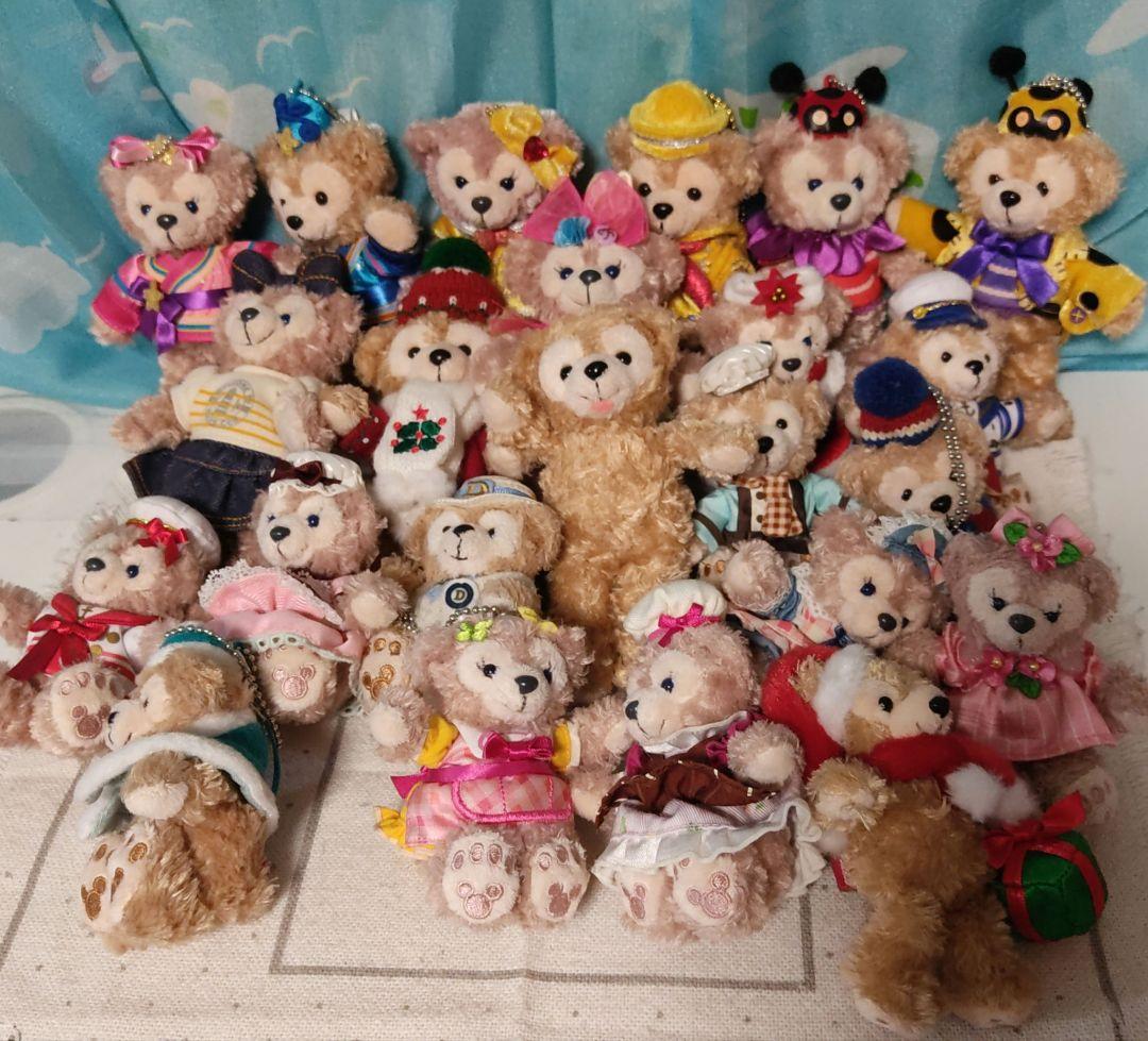 ダッフィー シェリーメイ ぬいば ストラップ まとめ ぬいぐるみ バッジ