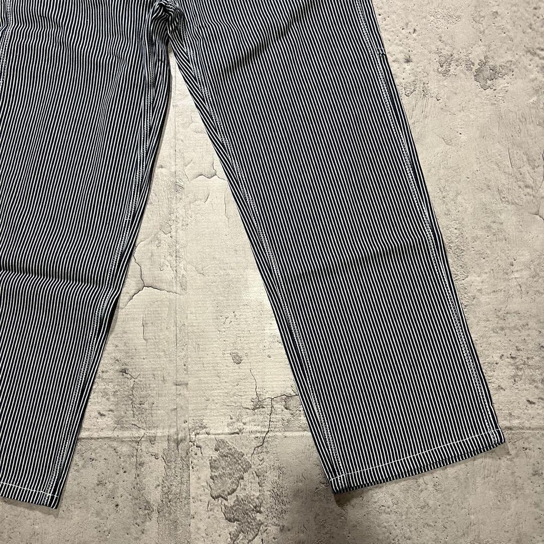 ✅新品　ヒッコリー　パンツ　ストライプ　ペインターパンツ　ワークパンツ　XL ✓新品 ヒッコリー パンツ ストライプ ペインターパンツ ワーク