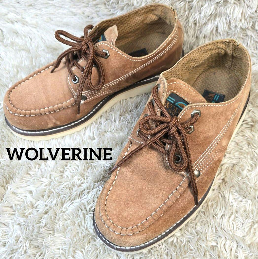 WOLVERINE WILDERNESS スエードレザー デッキシューズ