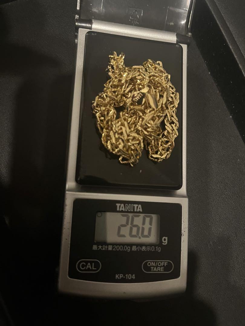 遺品整理 ネックレス 750 ITALY 刻印あり 遺品整理 ネックレス 750 ITALY 刻印あり（遺品整理 ゴールド