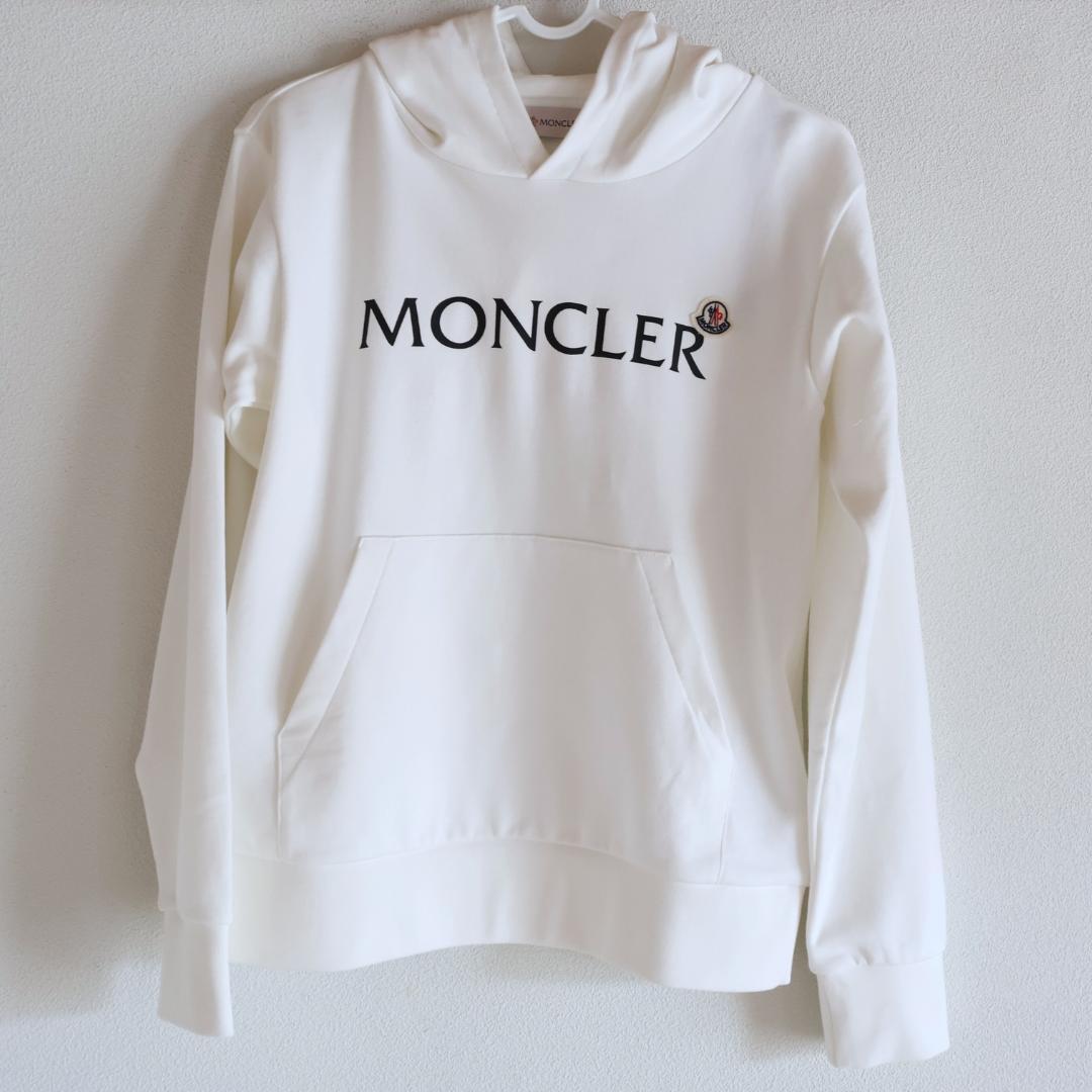 SALE◆MONCLER ロゴ パーカー 14A レディースS〜М相当 SALE◆MONCLER ロゴ パーカー 14A レディースS〜М相当