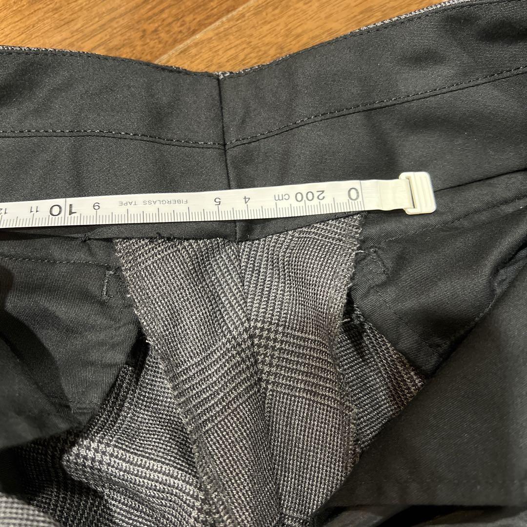 RING JACKET チェック柄 ビジネススーツ グレー