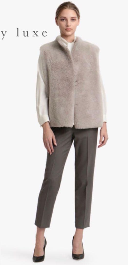 theory luxe ムートン リバーシブルベスト Osse theory luxe ムートン リバーシブルベスト Osse