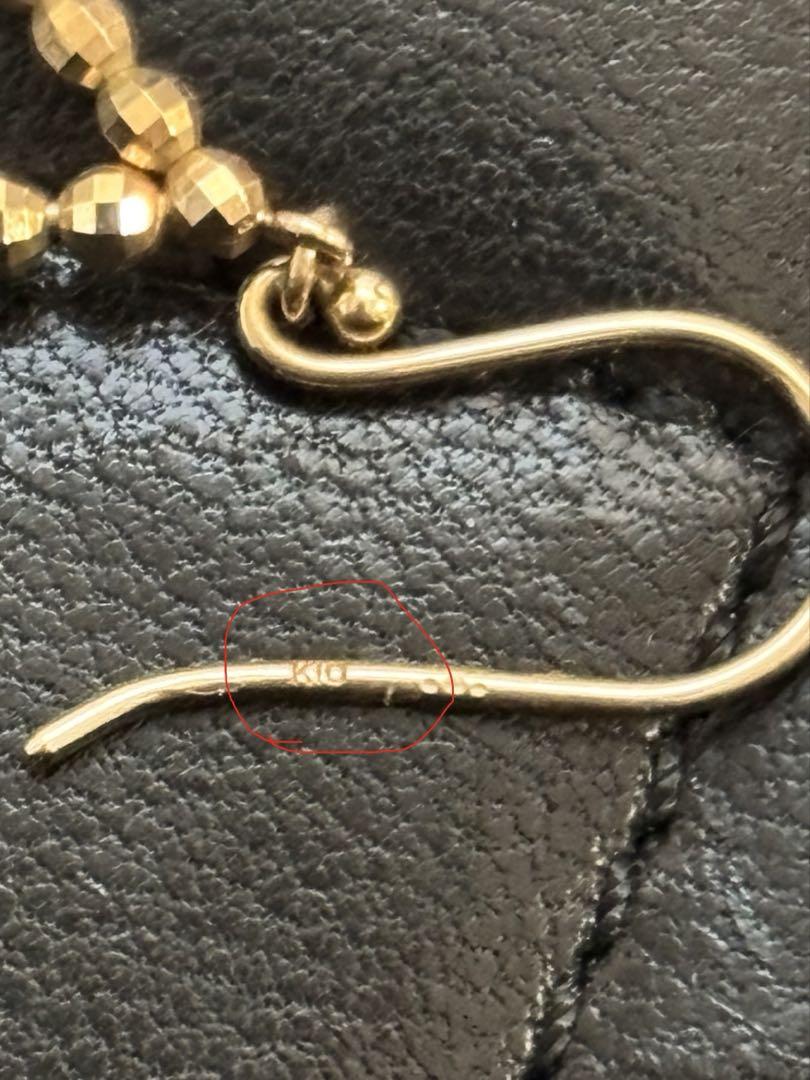 ココシュニック　ミラーカットボールピアス