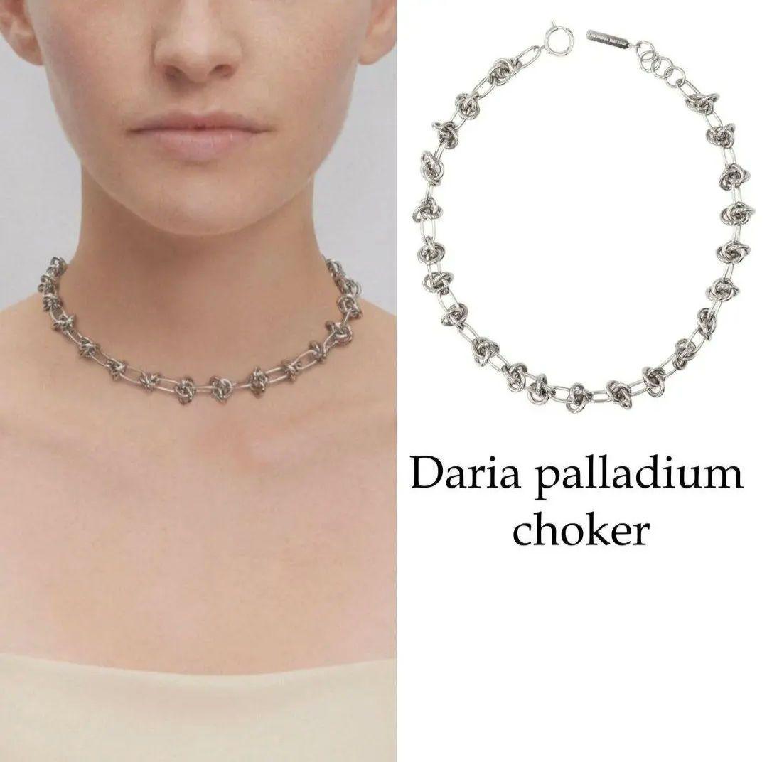 ネックレス・ペンダント Justine Clenquet FW25 DARIA CHOCKER (DARIACHOKER GOLD) Justine Clenquet - Daria Choker | HBX - HYPEBEAST 為您搜羅