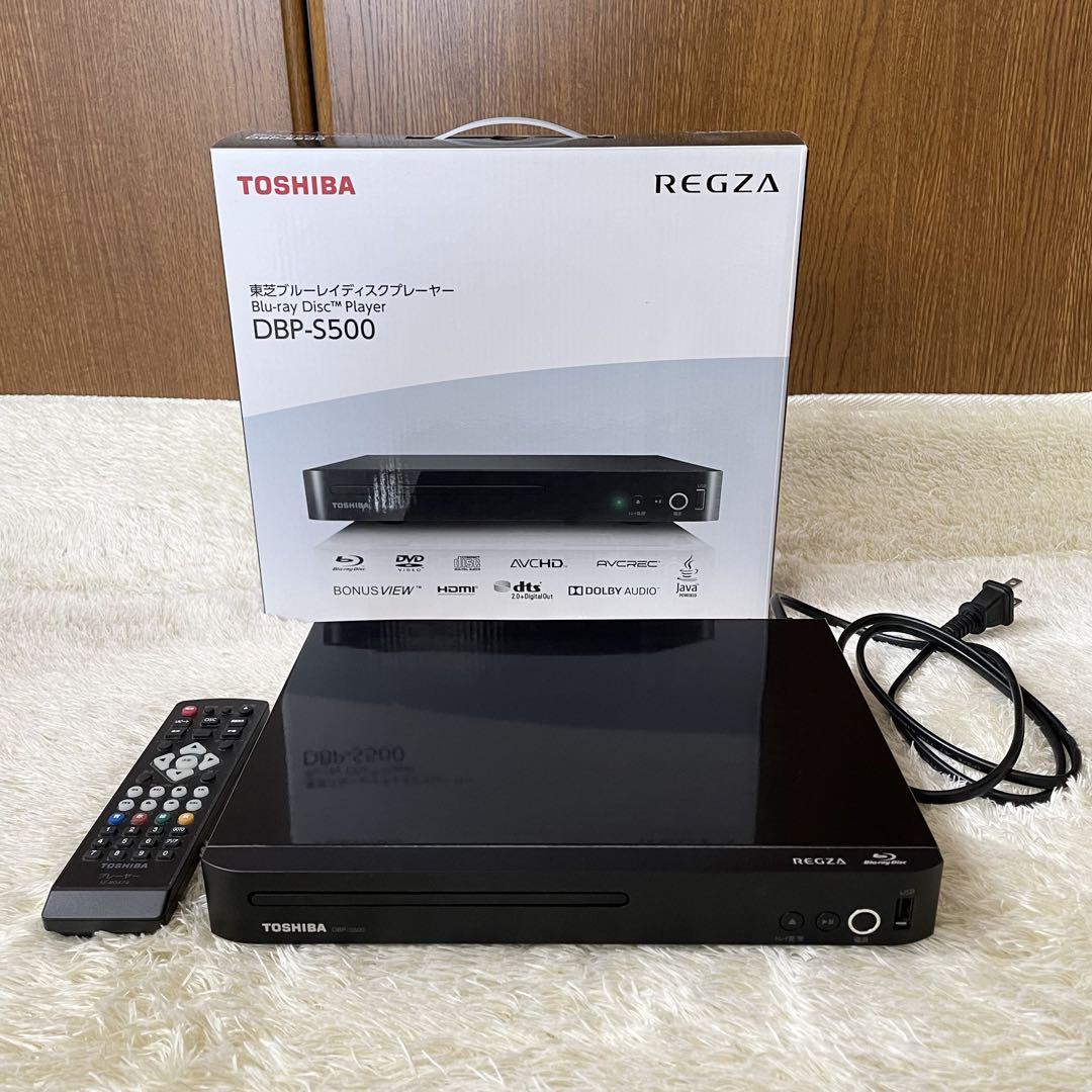 TOSHIBA 東芝 ブルーレイディスクプレーヤー DBP-S500