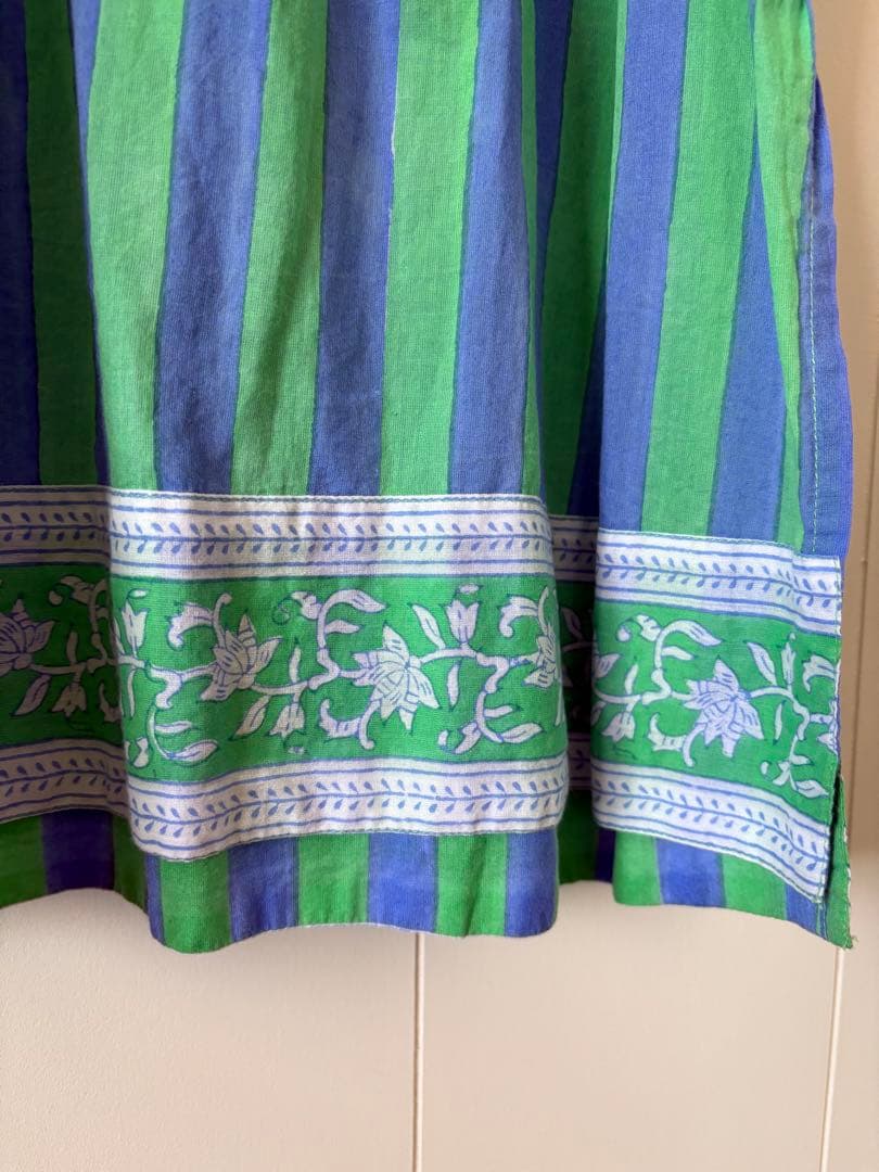 ストライプ 七分袖