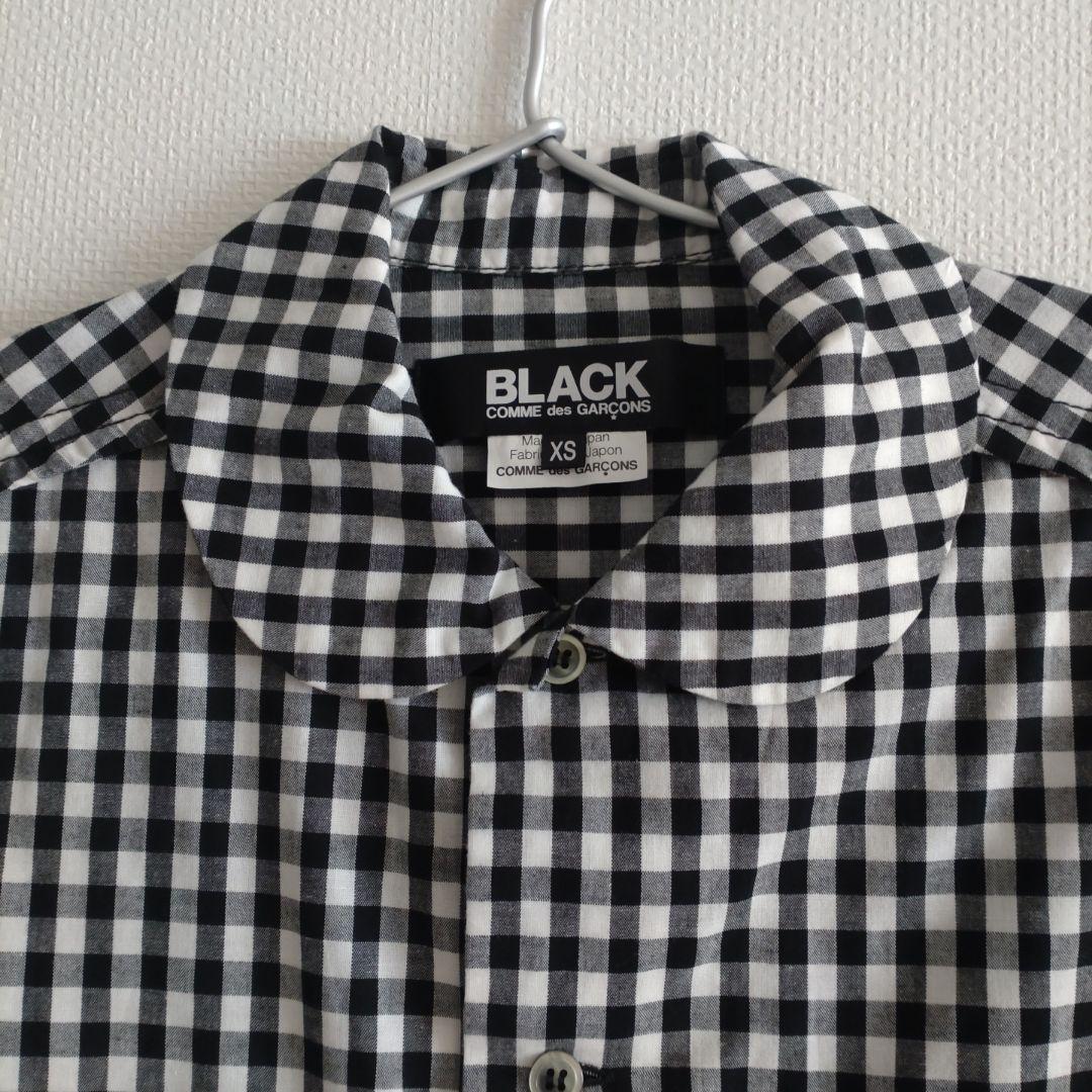 BLACK COMME des GARCONS ギンガムチェックシャツ ブラウス おたっし🐷｜BLACK COMME des GARCONSのシャツ/ブラウスを使った