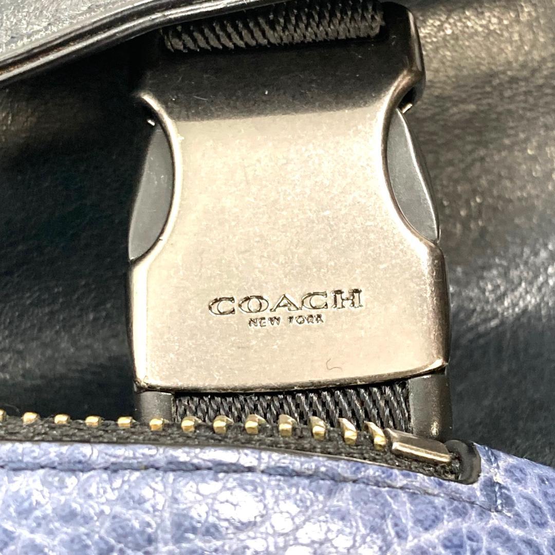 美品 COACH コーチ　バックパック マンハッタン 大容量 レザー