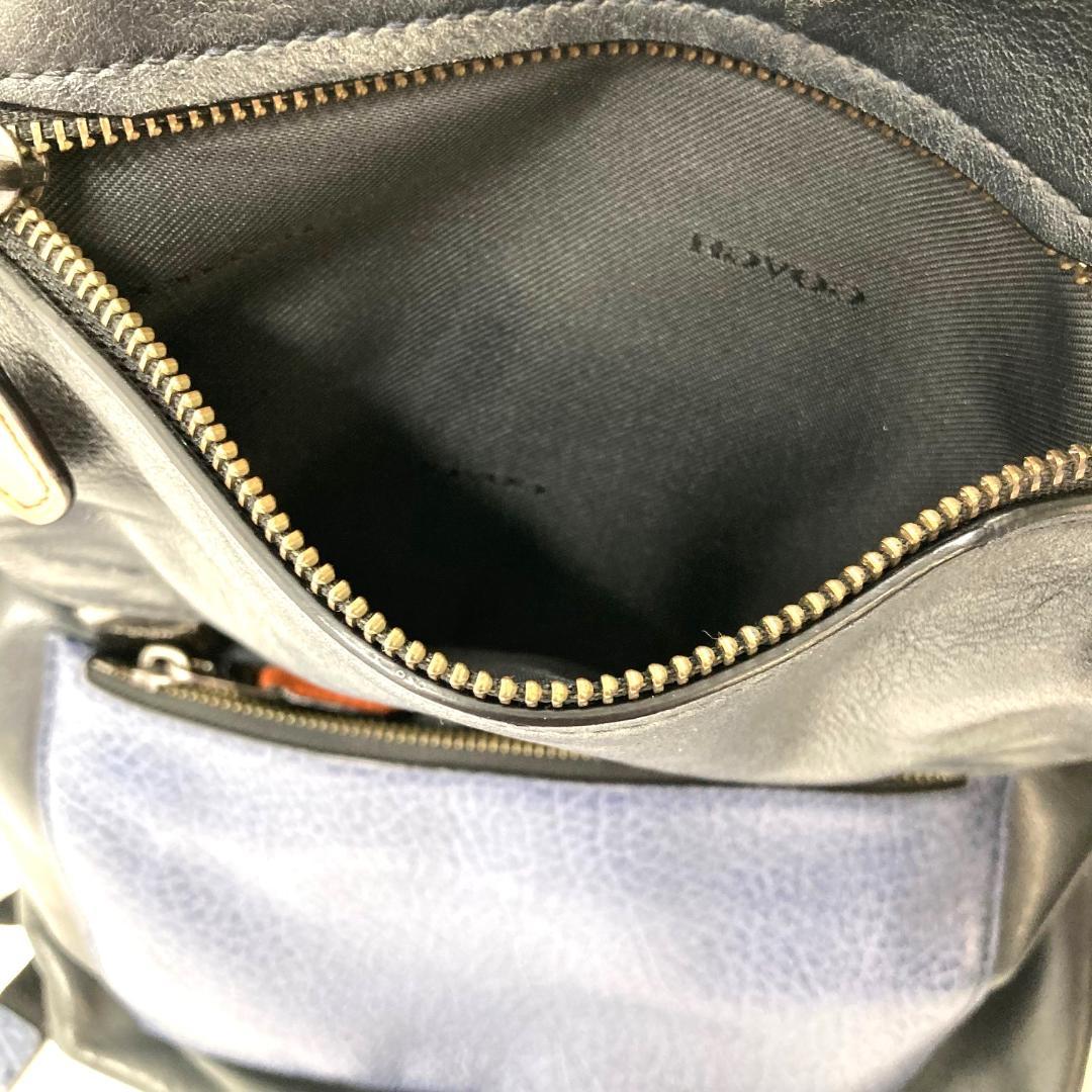 美品 COACH コーチ　バックパック マンハッタン 大容量 レザー