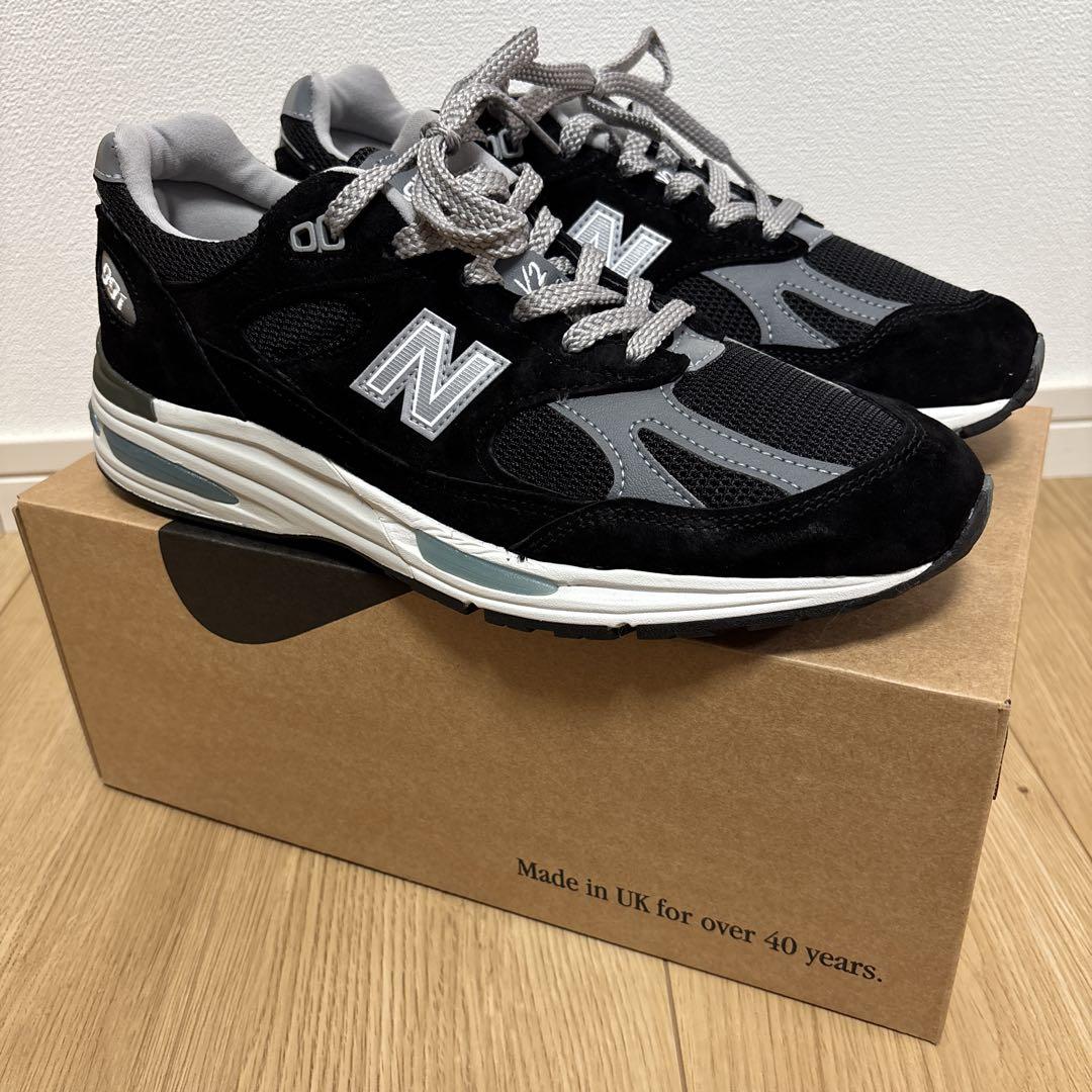 靴 New Balance U991BK2 991v2 26cm