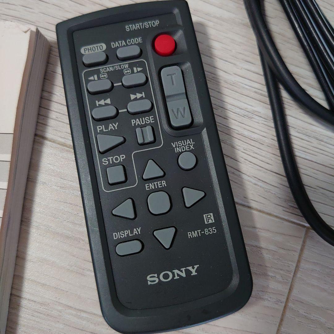 美品 SONY デジタルHDビデオカメラレコーダー リモコン三脚セット