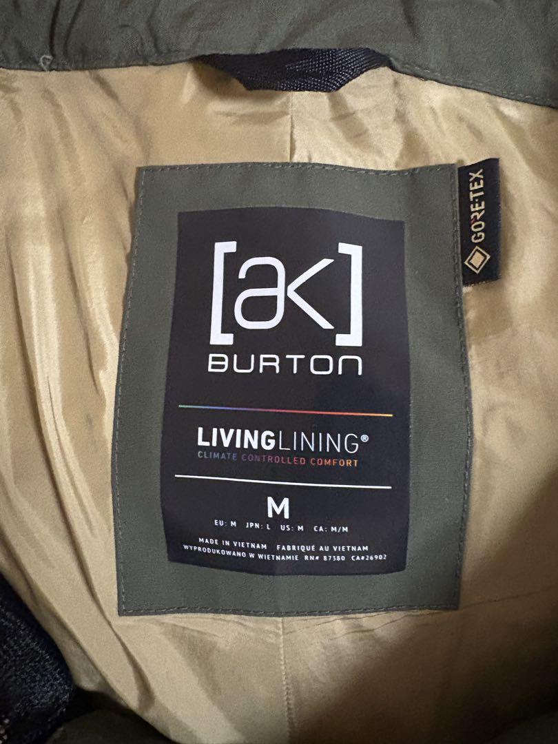 スノーボード Burton [ak] 2L Gore-Tex Jacket&pants M