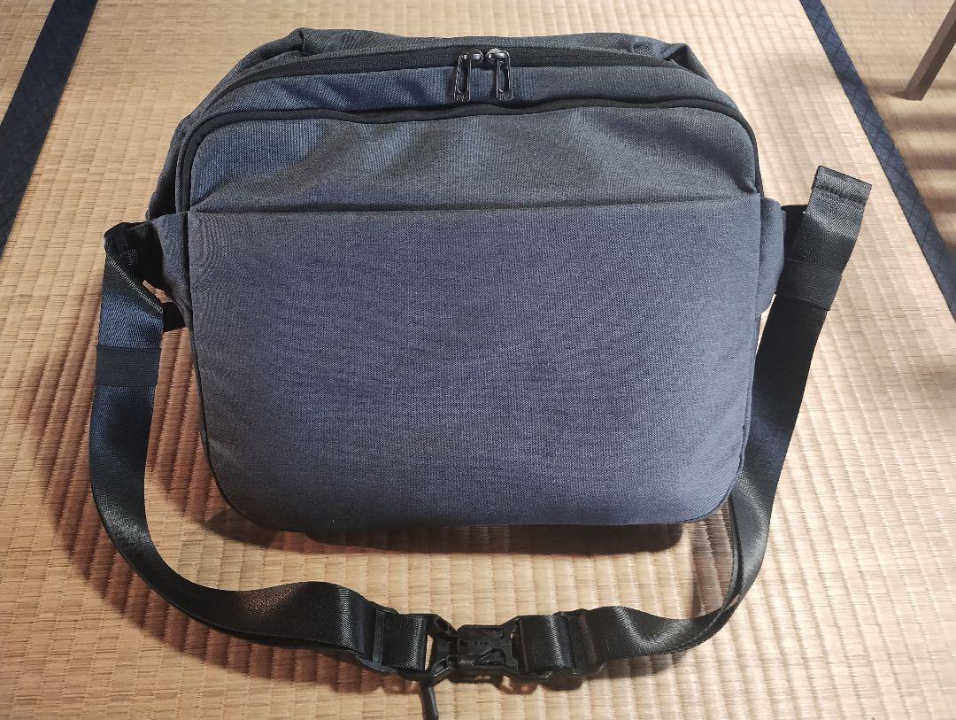 NIG QUICK PACK 13' ボディバッグ ダークグレー