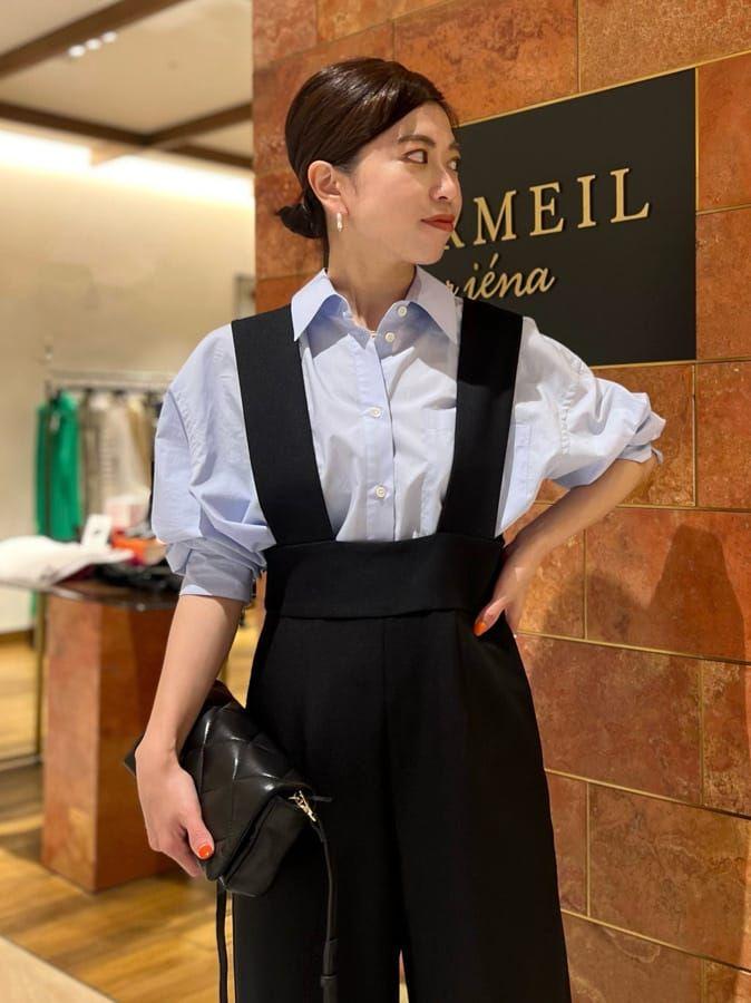 VERMEIL par iena　高密度ツイルサロペット