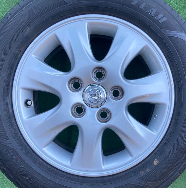 201025-01 GOODYEAR Efficient GRIP トヨタ純正 yX0iM-m75761858555 お得高評価