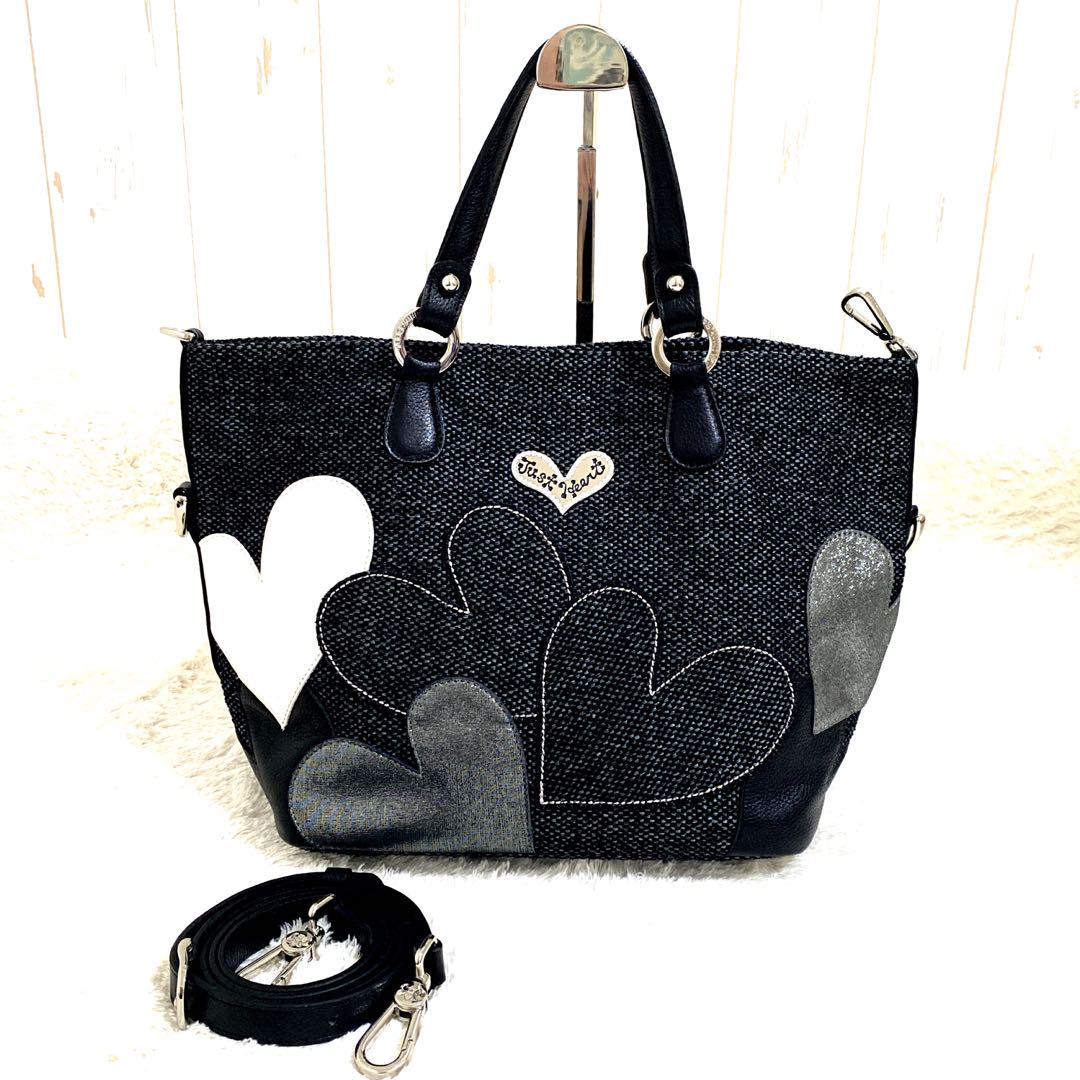 〖極美品〗シンクビー 2Way トートバッグ ショルダー ツイード レザー 極美品〗シンクビー 2Way トートバッグ ショルダー ツイード