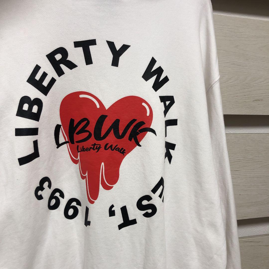 Liberty パーカー 刺繍ロゴ 9RgKd-m75762929306 Walk リバティーウォーク 再入荷格安