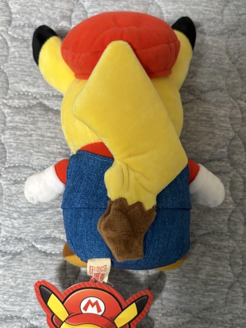 マリオピカチュウ ルイージピカチュウ ぬいぐるみセット - メルカリ