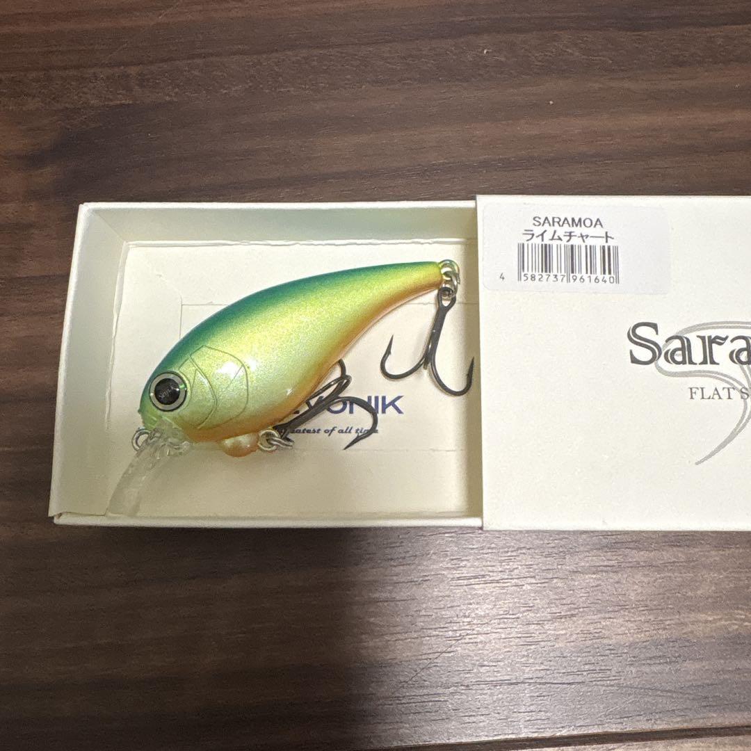 レボニック　サラモア　SaraMoa Flat Side Shad 3個セット