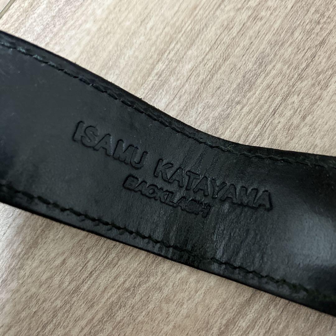 ISAMU KATAYAMA BACKLASHスナップボタン付き キーリング