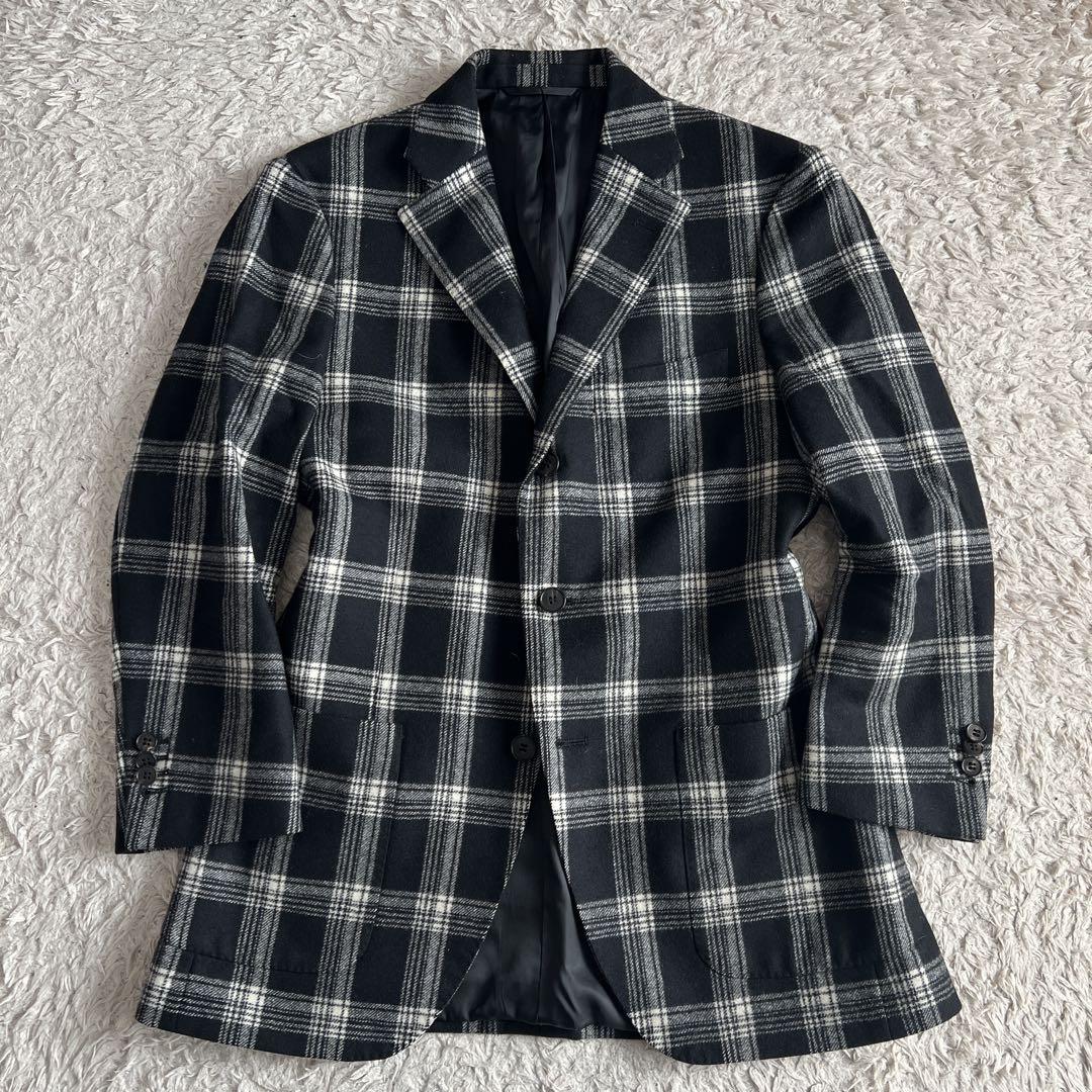 無料発送 BARBERIS イタリア製VITALE CANONICO/チェックジャケット メルカリ - ジャケット・アウター