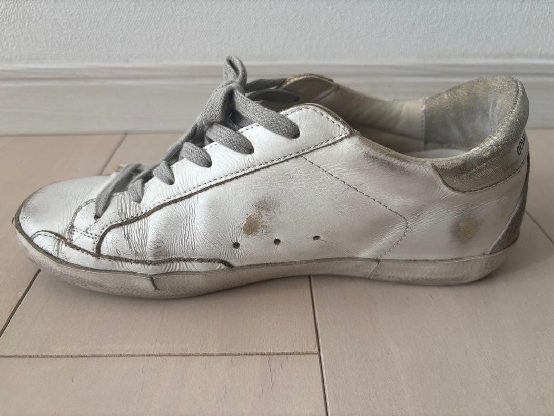 GOLDEN GOOSE ホワイトスニーカー 38 GOLDEN GOOSE ホワイトスニーカー 38