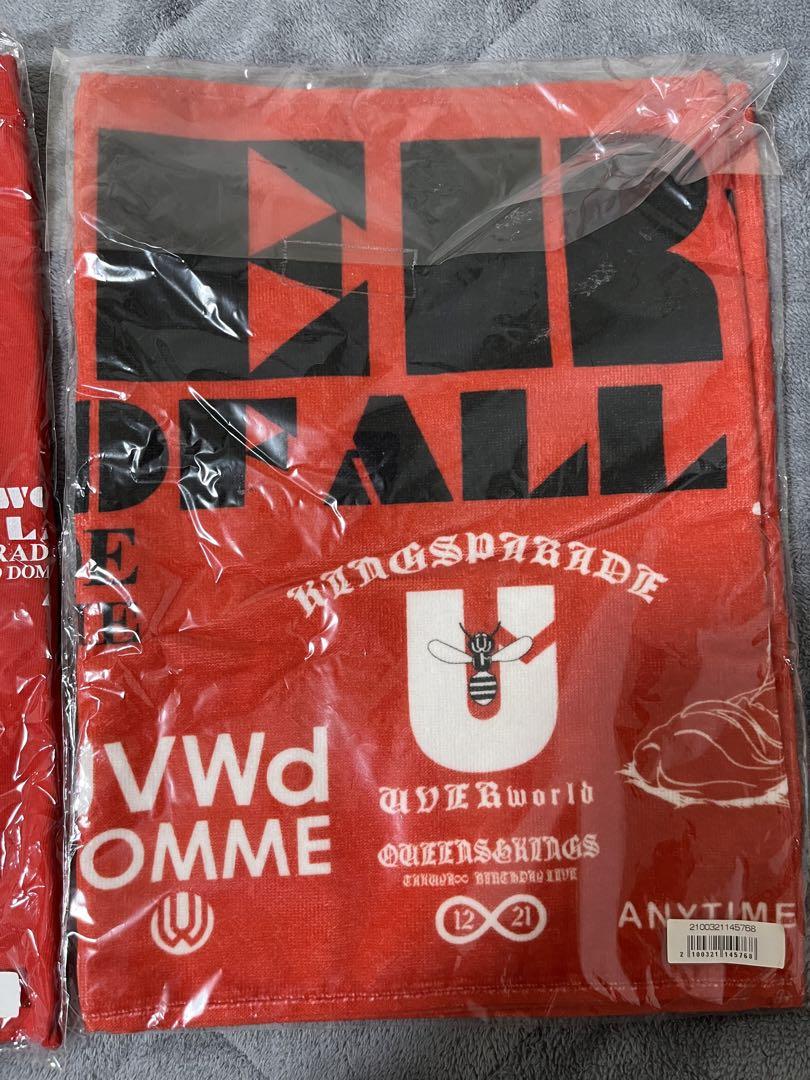 UVERworld 2019年東京ドーム男祭り限定 Tシャツタオルセットおまけ付