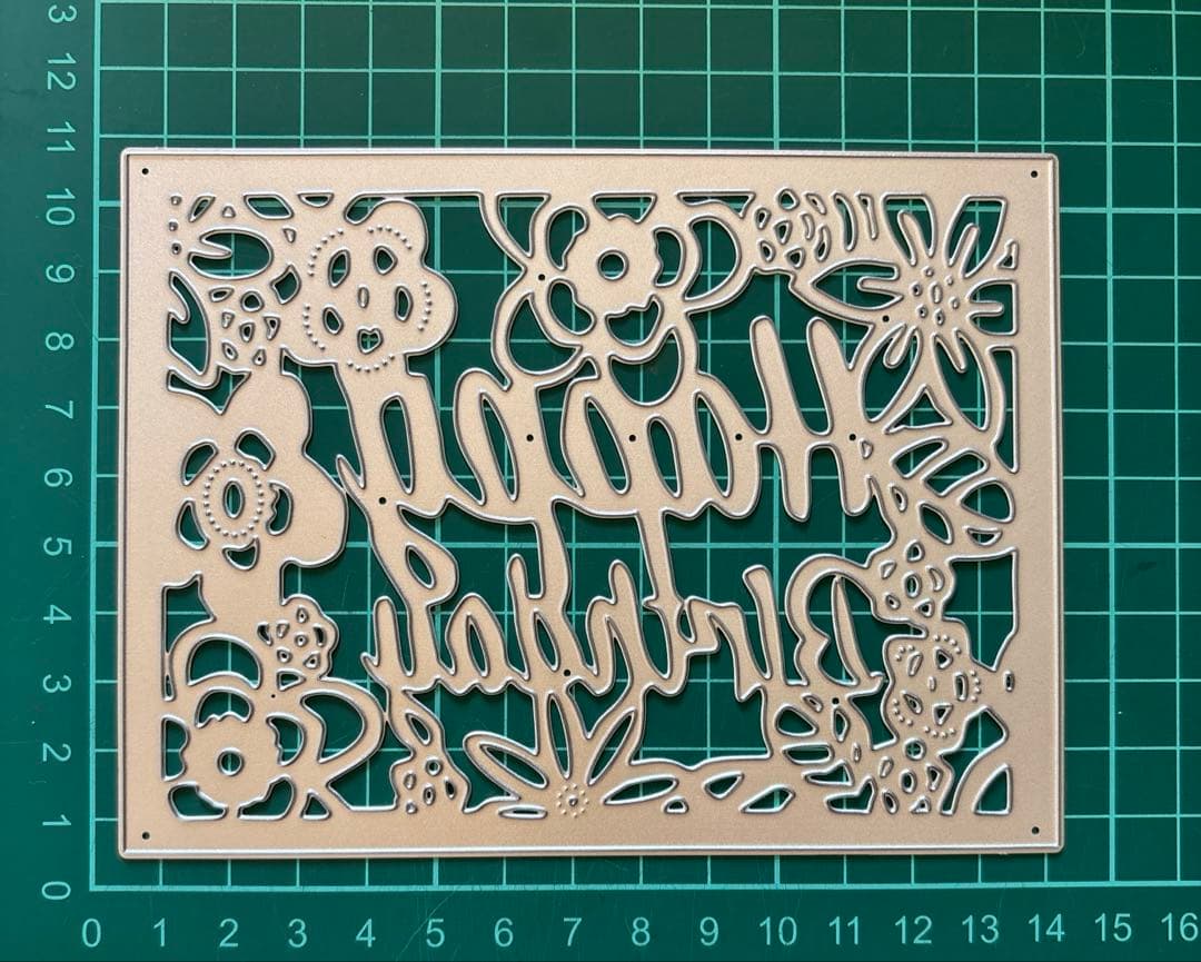 カッティングダイ 287やや傷や汚れあり