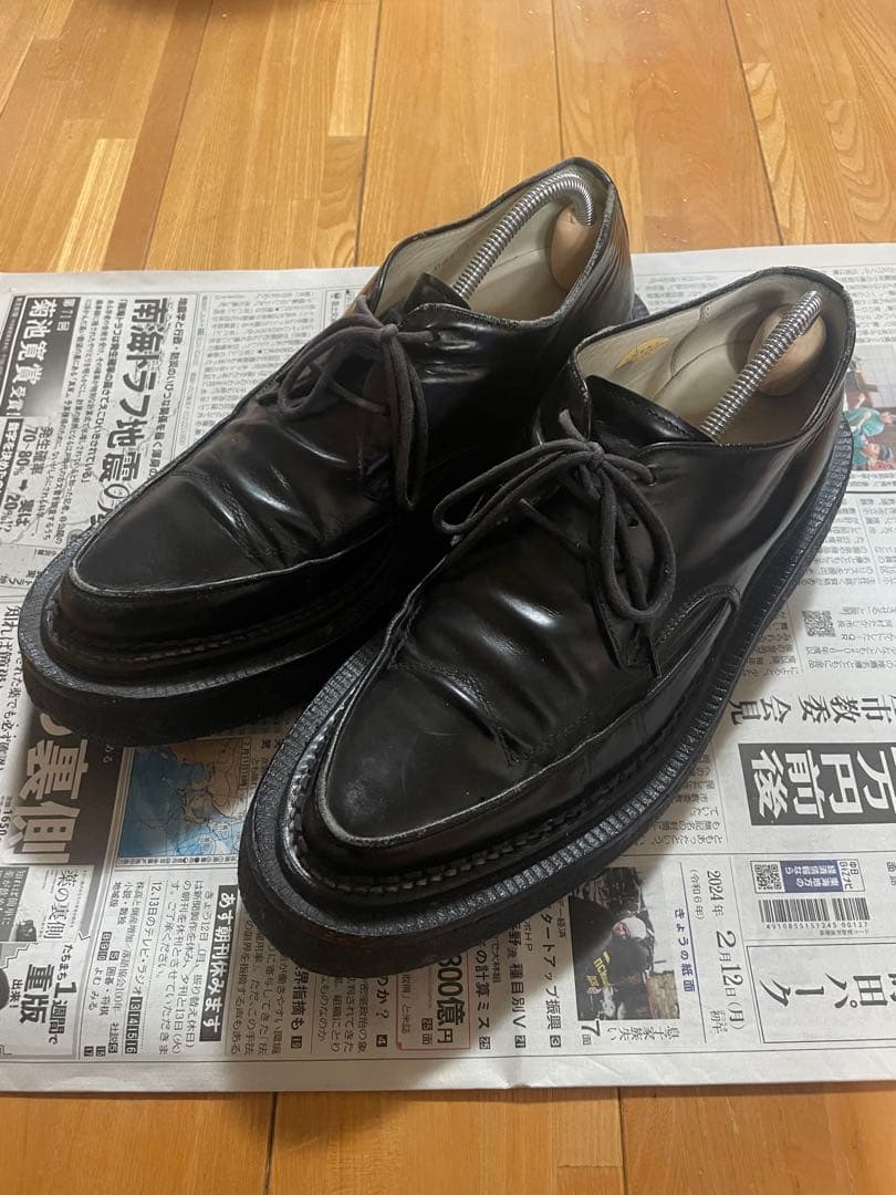 john lawrence sullivan クリーパーシューズ27.5cm JOHN LAWRENCE SULLIVAN