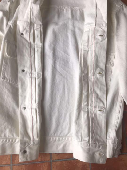 高評価人気 HYKE denim jacket white QmvlR-m75772791031 高品質限定SALE