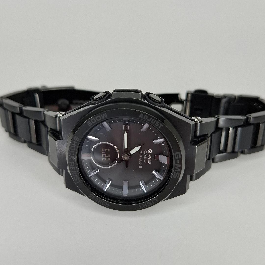 美品 CASIO BABY-G G-MS MSG-W200CG-1AJFブラック - メルカリ
