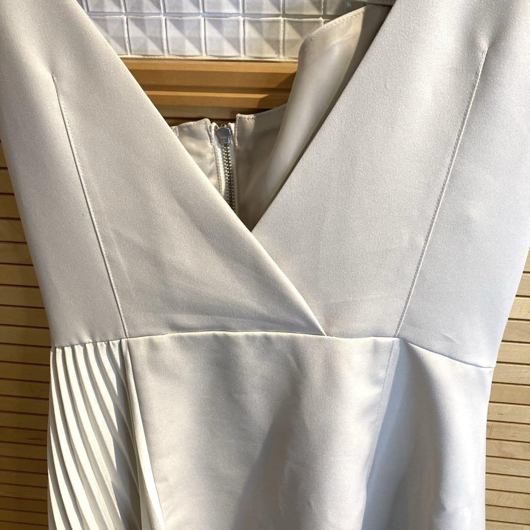 UNITED TOKYO アンバランスジャンバースカート　プリーツ　ジャンスカ