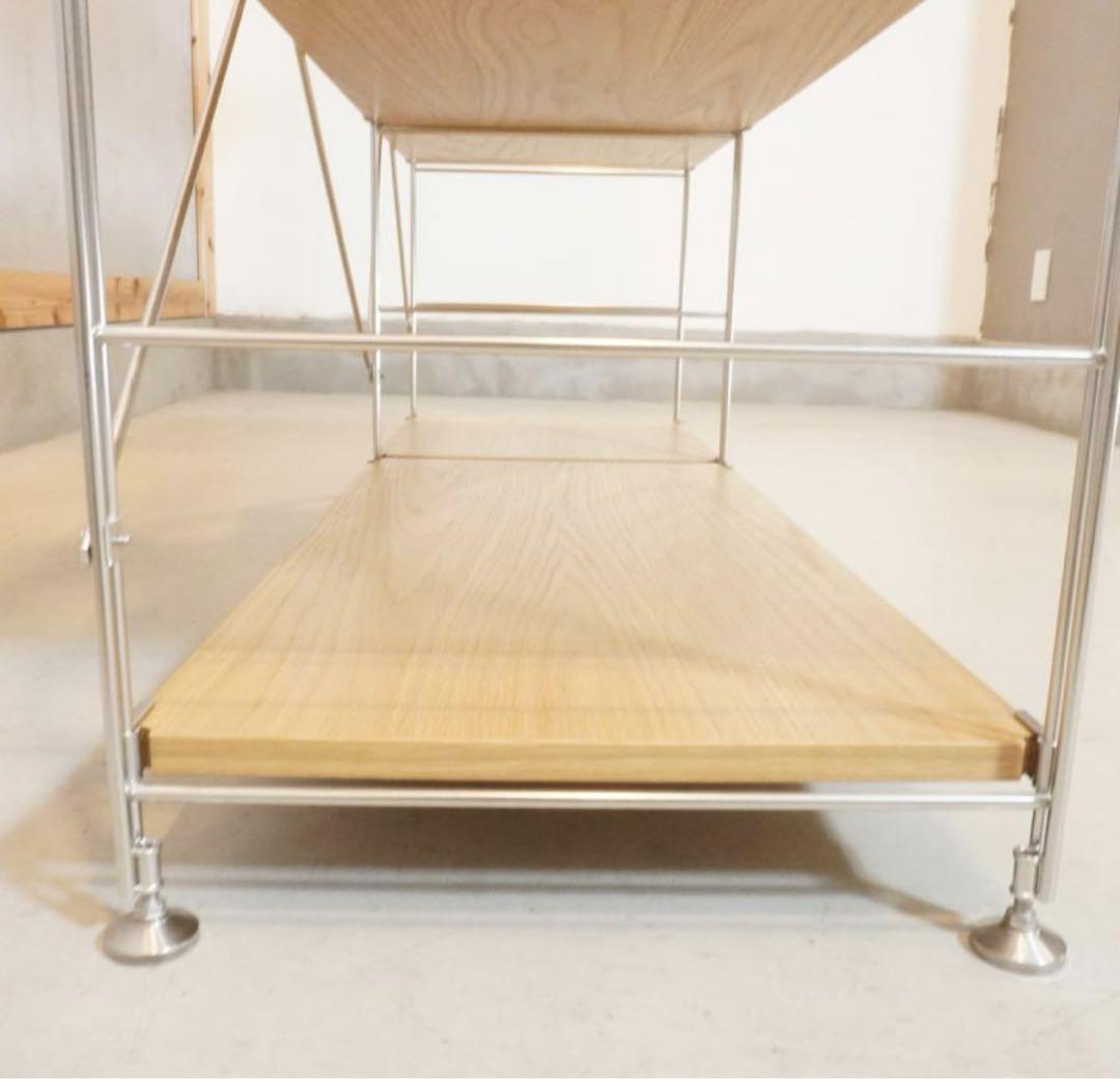 無印良品　ステンレスシェルフ